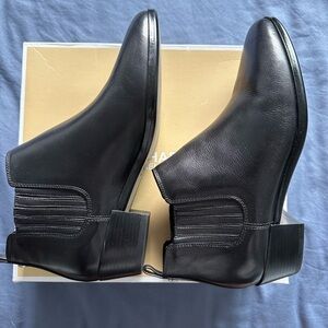 Black Michael Kors ankle booties
